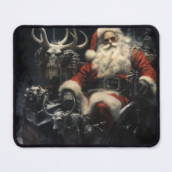 Item preview, Heavy Metal Santa With Throne designed and sold by LastHighwayTees.