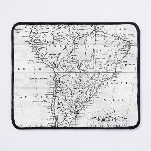 Item preview, historic map of South America, 1802 designed and sold by OzCamera.