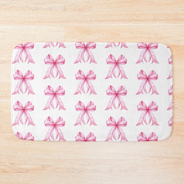 Item preview, pink ribbon bow designed and sold by cupcakefemcel.