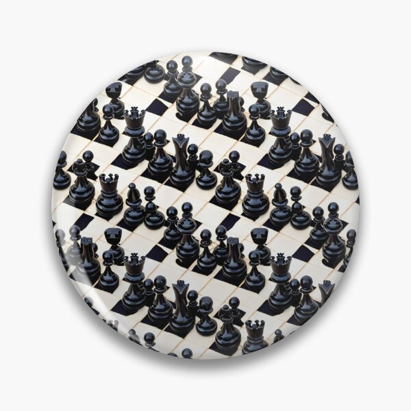 Item preview, Black Chess Set - Seamless Pattern designed and sold by Chubuter.