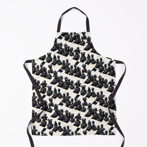 Item preview, Black Chess Set - Seamless Pattern designed and sold by Chubuter.