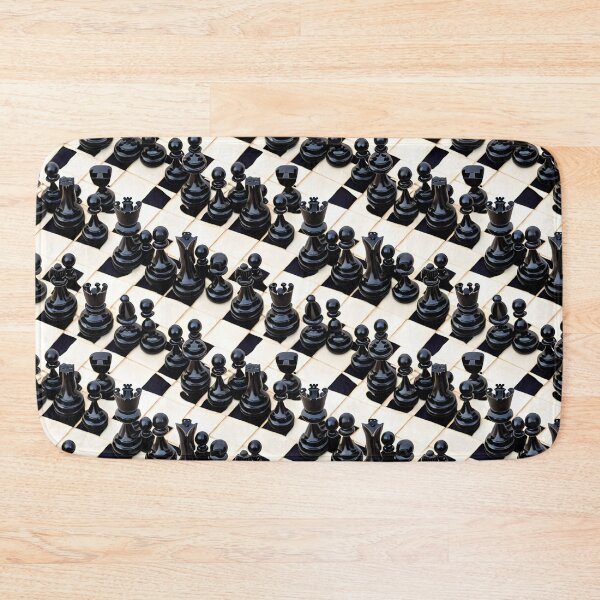 Item preview, Black Chess Set - Seamless Pattern designed and sold by Chubuter.