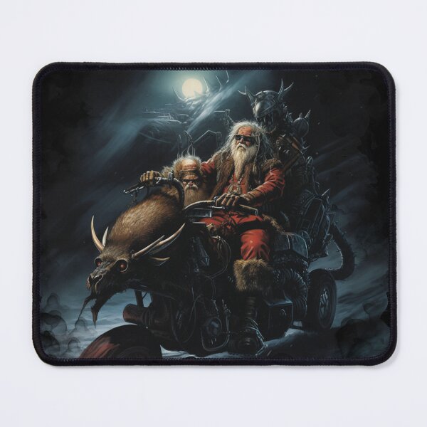 Item preview, Copy of Heavy Metal Santa With Sleigh Sleigher #2 designed and sold by LastHighwayTees.