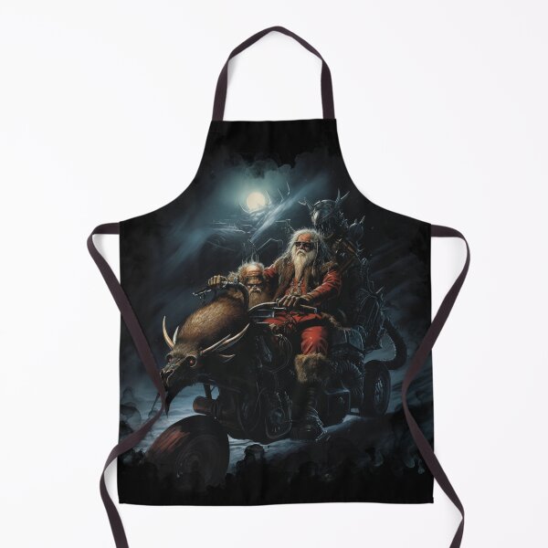Item preview, Copy of Heavy Metal Santa With Sleigh Sleigher #2 designed and sold by LastHighwayTees.