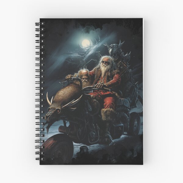 Item preview, Copy of Heavy Metal Santa With Sleigh Sleigher #2 designed and sold by LastHighwayTees.