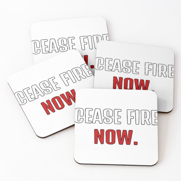 Item preview, cease fire now designed and sold by Fliflat.