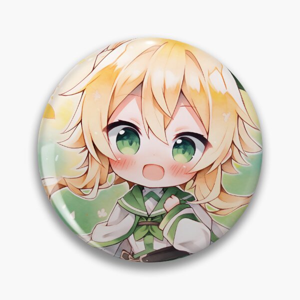 Item preview, Leafa SAO Cute Anime Girl – Chibi Style designed and sold by DGitaldreamgirl.
