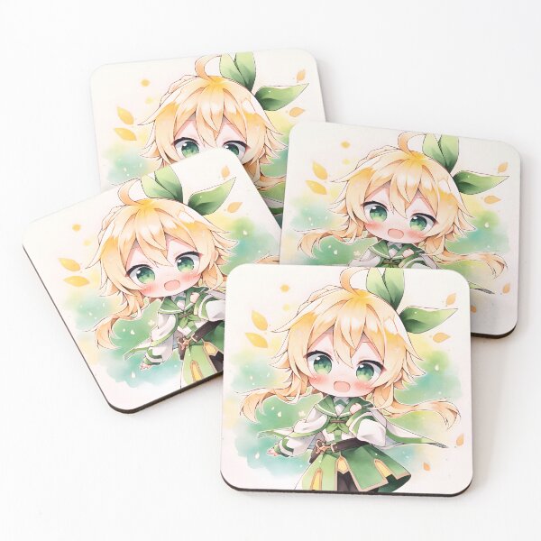 Item preview, Leafa SAO Cute Anime Girl – Chibi Style designed and sold by DGitaldreamgirl.