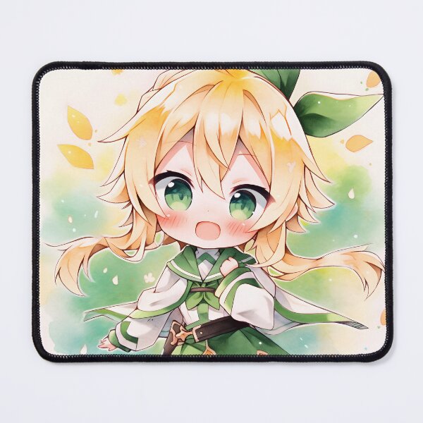 Item preview, Leafa SAO Cute Anime Girl – Chibi Style designed and sold by DGitaldreamgirl.
