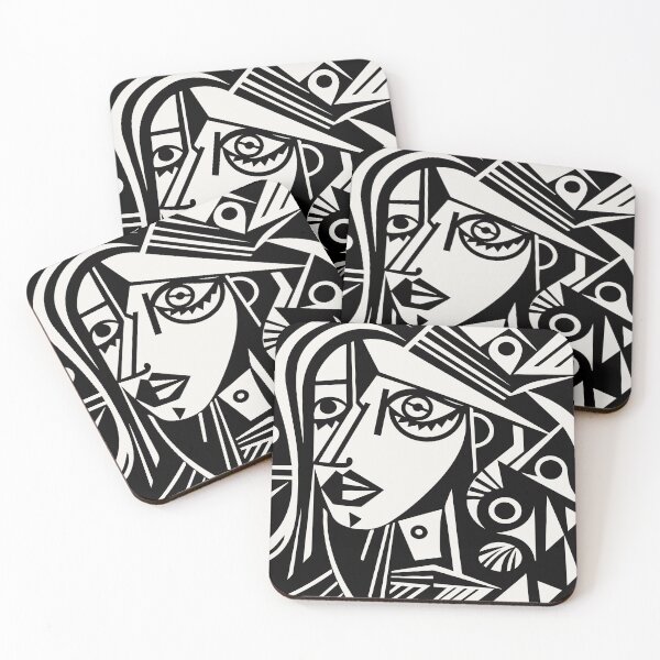 Item preview, Cubist Witch designed and sold by Texterns.
