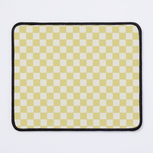 Item preview, Yellow Checker print designed and sold by ErinGarzaprints.