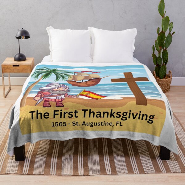 Item preview, The First Thanksgiving designed and sold by Tinafrogger1017.