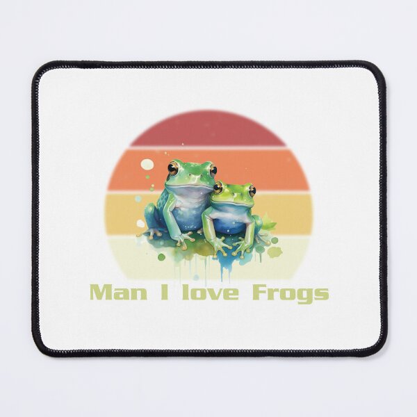 Item preview, Man I love frogs designed and sold by StudioARTHUR.