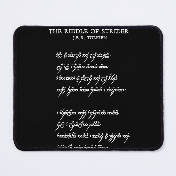 Item preview, poem elvish designed and sold by ventumpluviam.