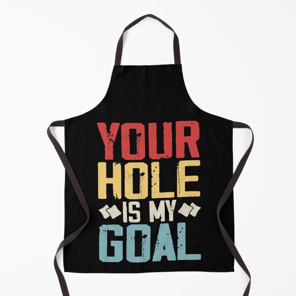 Item preview, Your Hole Is My Goal Retro Design - Baggo Bean Bag Toss Funny Cornhole Player Vintage designed and sold by naworas.
