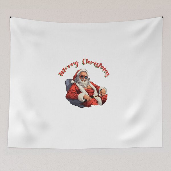 Item preview, Merry Christmas smoking santa Big L designed and sold by supersanko.