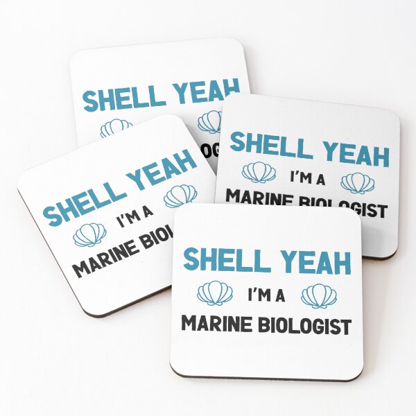 Item preview, Shell Yeah, I'm a Marine Biologist - Shells and Marine Biology Lovers (Multi-Color Design) designed and sold by Spiprinto.