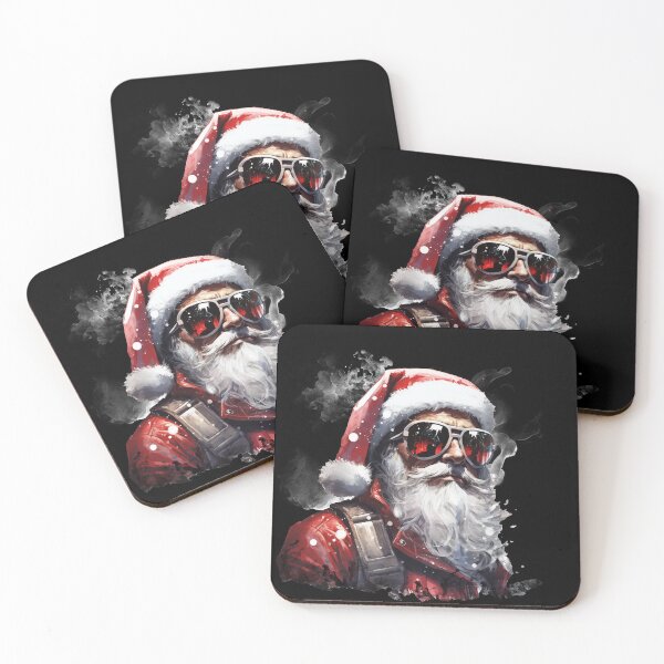 Item preview, Heavy Metal Santa 4 designed and sold by LastHighwayTees.