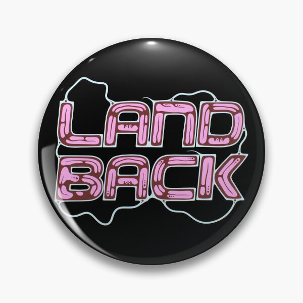 Item preview, LAND BACK STICKERS designed and sold by TyTabRushnell.