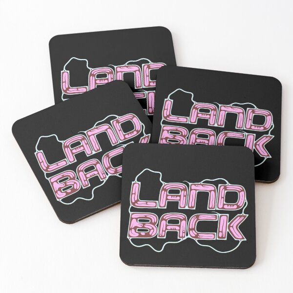 Item preview, LAND BACK STICKERS designed and sold by TyTabRushnell.