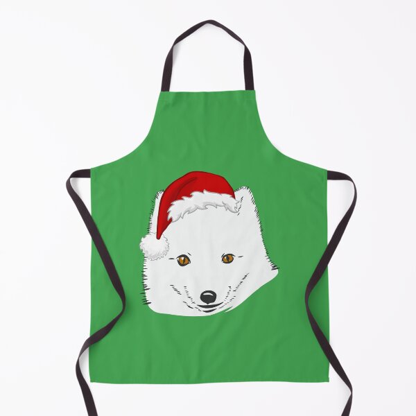 Item preview, fox with santa designed and sold by Stickers  Designer.
