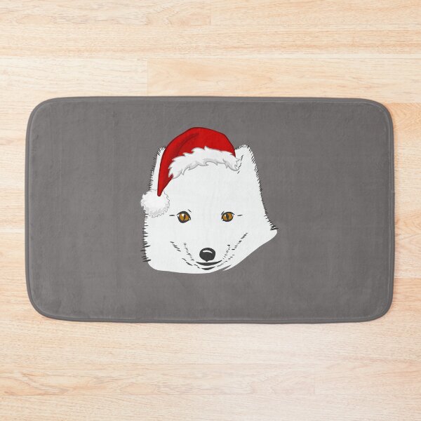Item preview, fox with santa designed and sold by Stickers  Designer.