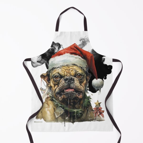 Item preview, Heavy Metal Pug Xmas Bisley designed and sold by LastHighwayTees.