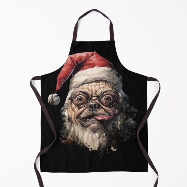 Item preview, Heavy Metal Pug Xmas Evil Bisley designed and sold by LastHighwayTees.