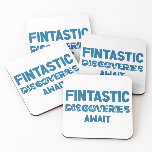 Item preview, Fintastic Discoveries Await - Marine Biology Lover (Blue Design) designed and sold by Spiprinto.