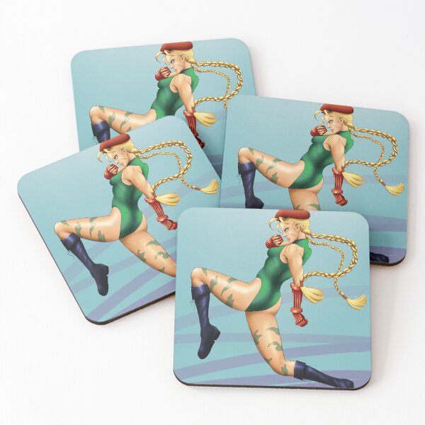 Item preview, Cammy Kicking In! designed and sold by Rene Trujillo Illustrations.