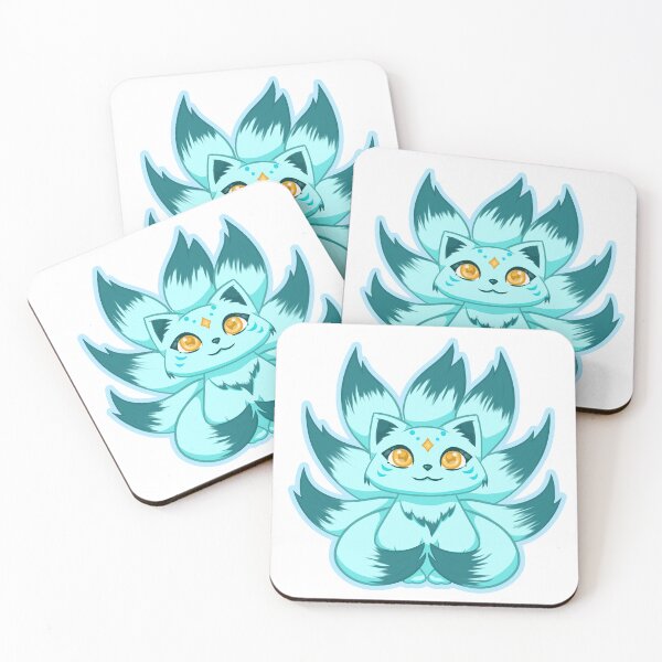 Item preview, Teal Kitsune designed and sold by Mysticravyn.