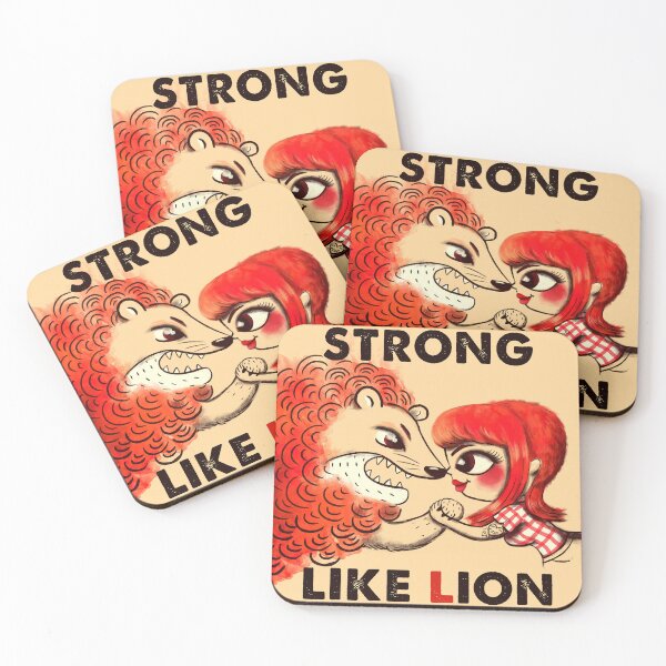 Item preview, Strong like lion designed and sold by monikasuska.