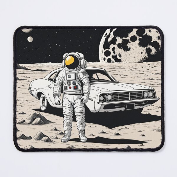 Item preview, MAN, MOON, CAR designed and sold by TonatiuMonkey28.