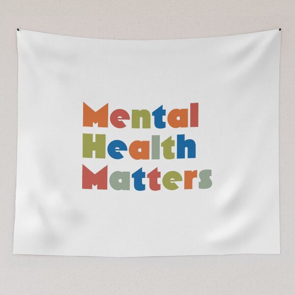 Item preview, MENTAL HEALTH MATTERS designed and sold by GeeklyShirts.