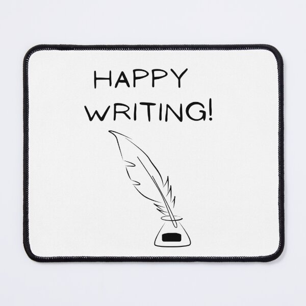 Item preview, Happy Writing Quote designed and sold by Charlene Boland.