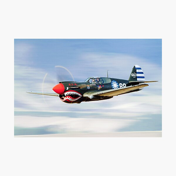 P-40 FLYING TIGER Photographic Print