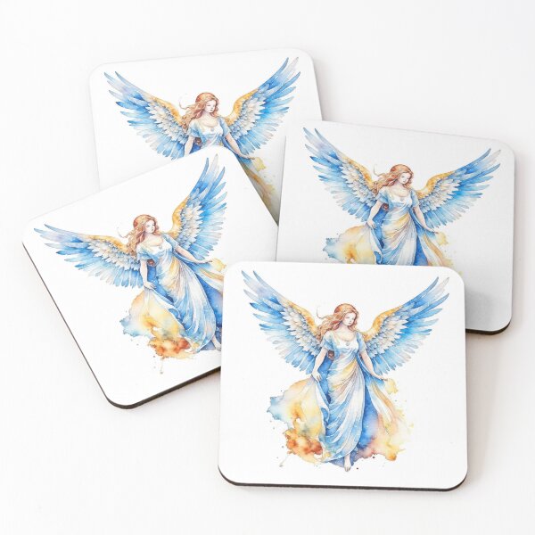 Item preview, Christmas Angel C - Watercolors & Pen designed and sold by Oldetimemercan.