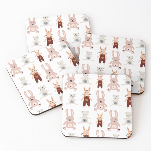 Item preview, Seamless rabbit mouse pattern. designed and sold by Cuteanimecorner.
