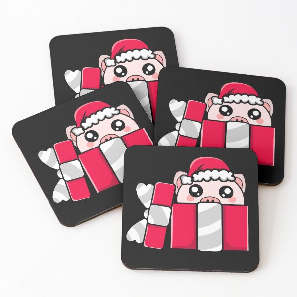 Item preview, Cute Pig in Christmas Gift designed and sold by eternallygifted.