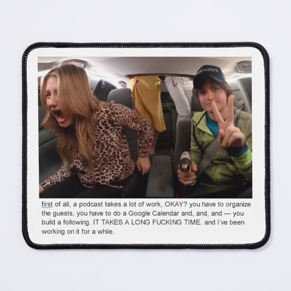 Item preview, spree movie (podcast quote) designed and sold by ivysdaisy.
