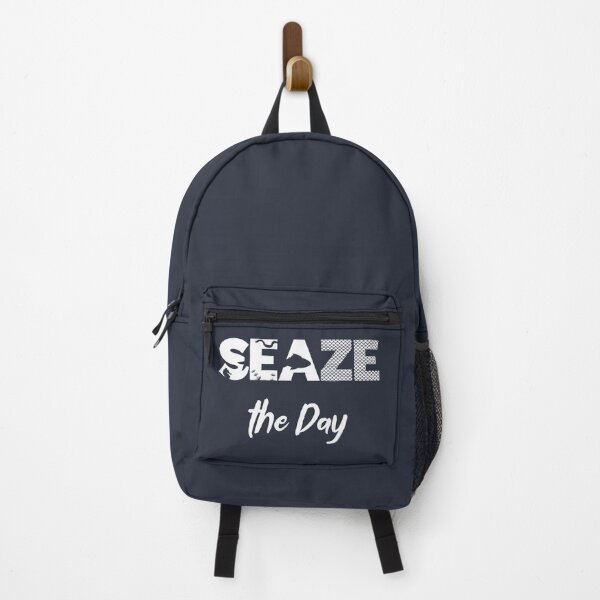 Item preview, Seaze the Day - Sea and Ocean Lover Pun (White Design) designed and sold by Spiprinto.