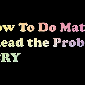 Artwork thumbnail, Math Problems by ScienceCorner