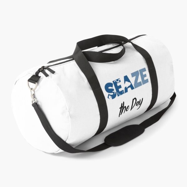 Item preview, Seaze the Day - Sea and Ocean Lover Pun (Blue and Black Design) designed and sold by Spiprinto.