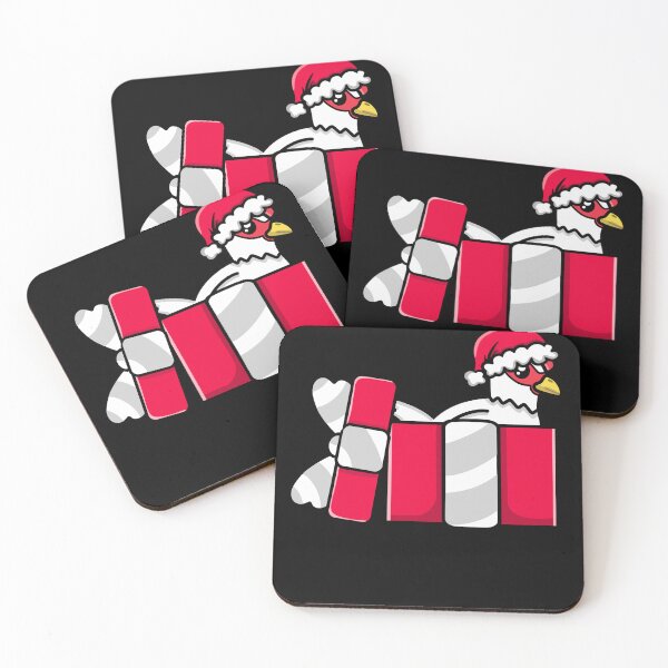 Item preview, Cute Leghorn Chicken in Christmas Gift designed and sold by eternallygifted.