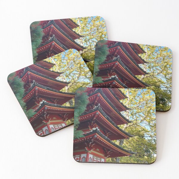 Item preview, Gingko Tree & Pagoda  designed and sold by LadyCain.