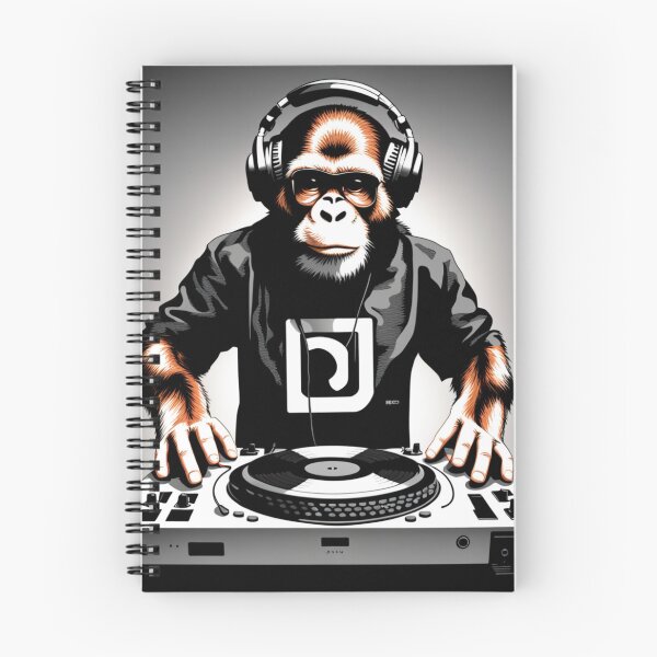 Item preview, DJ MONKEY designed and sold by TonatiuMonkey28.