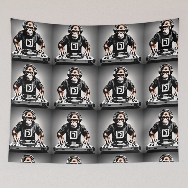Item preview, DJ MONKEY designed and sold by TonatiuMonkey28.