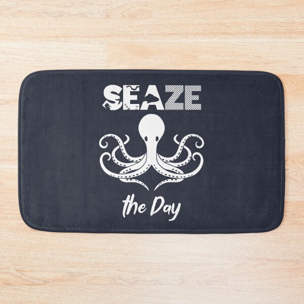 Item preview, Seaze the Day - Octopus, Sea, and Ocean Lover Pun (White Design) designed and sold by Spiprinto.