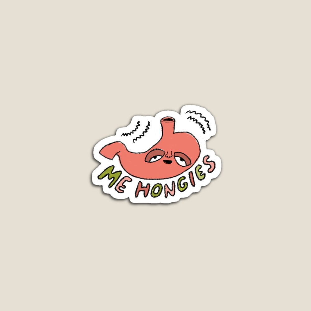 Me hongies Sticker for Sale by Shelby Grates | Redbubble