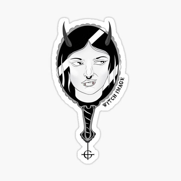 Item preview, Witch Image - Mirror Design designed and sold by CharlottesArtz.